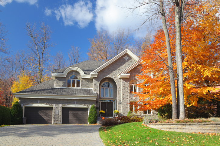 Large Luxurious Autumn House