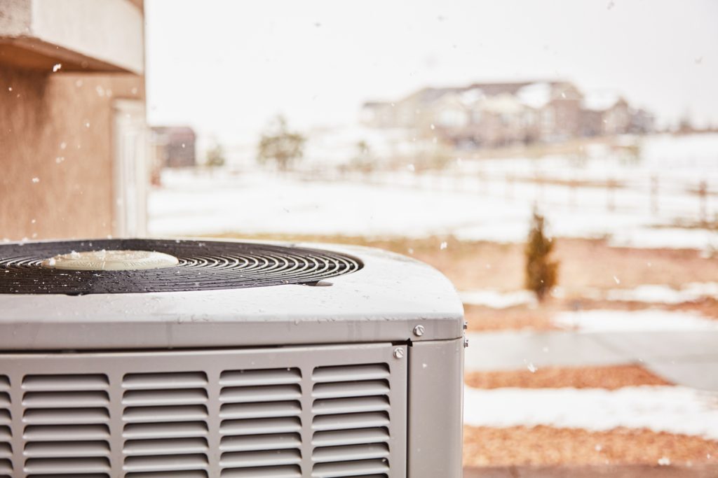 hvac system outside